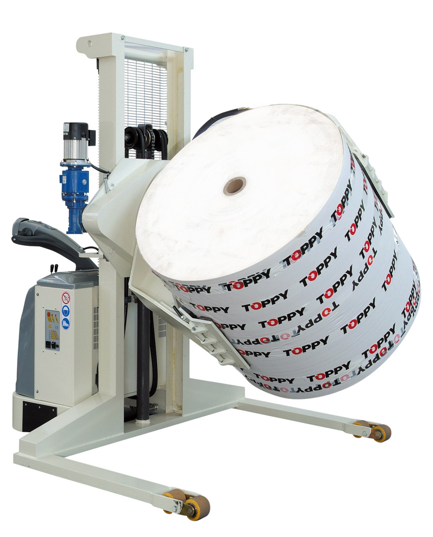 Toppy Rollenwender Web Greifhandhabung